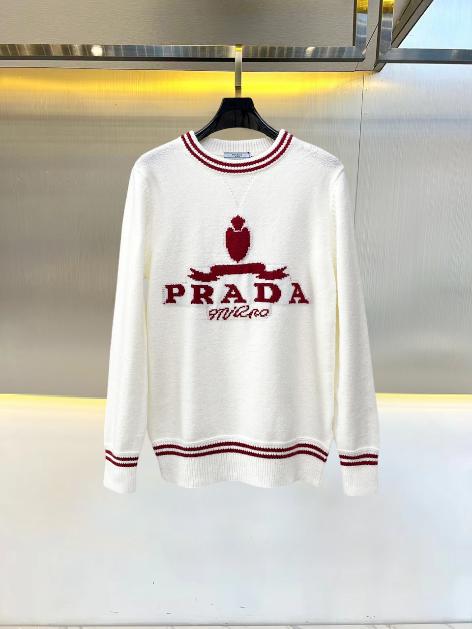 Cheap Prado Sweaters for Men in 229695, $75 USD- [IB229695] - Replica Prado Sweaters for Men