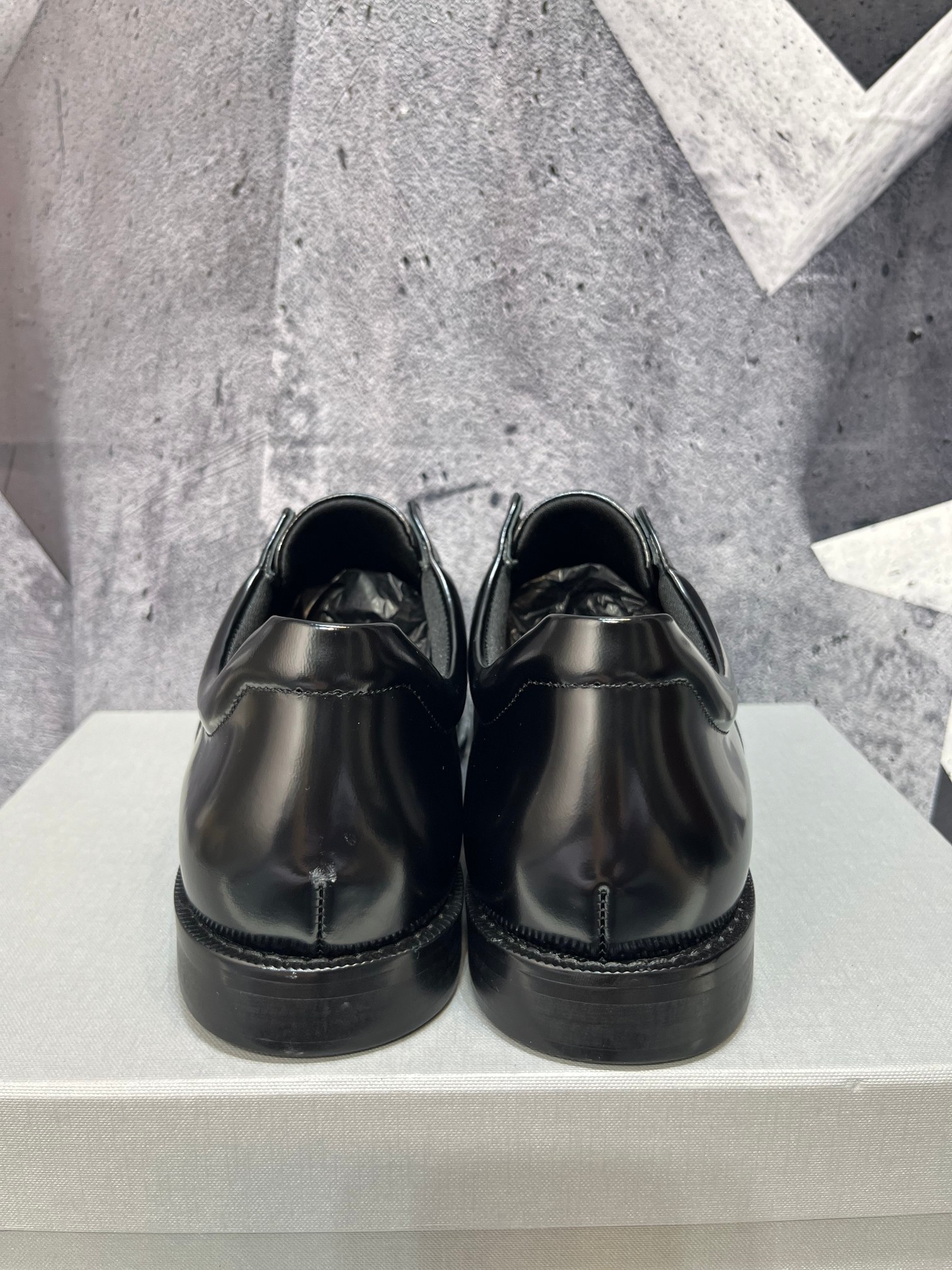 Cheap Balenciaga Leather Shoes in 229768, $165 USD- [IB229768] - Replica Balenciaga Leather Shoes