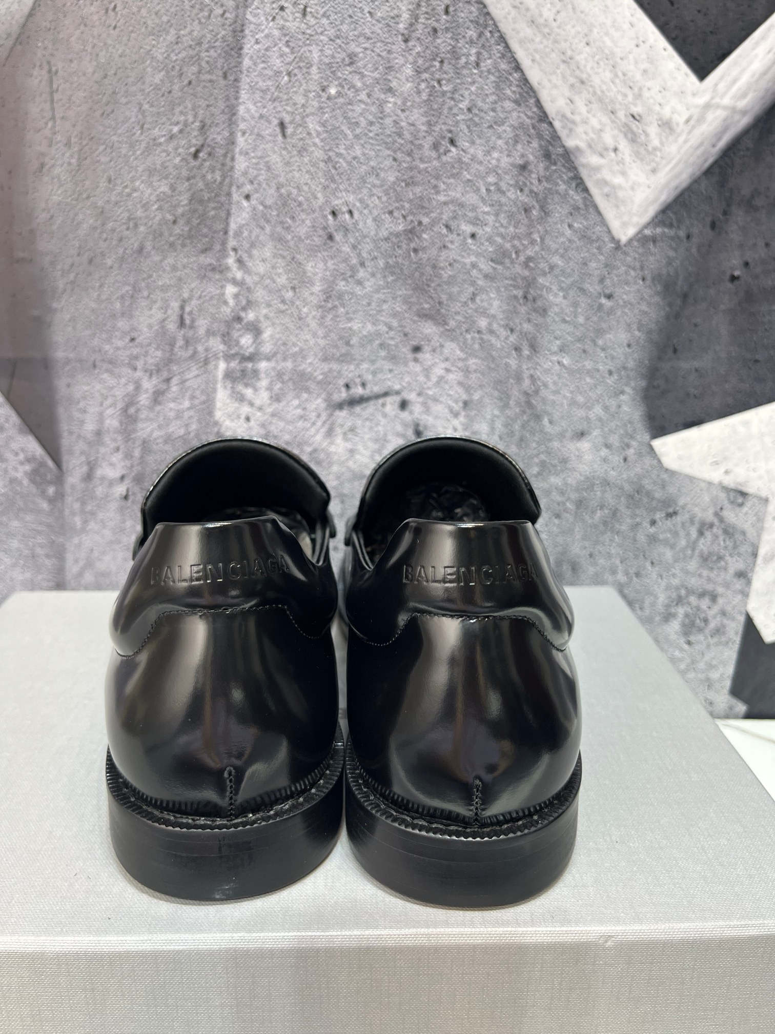 Cheap Balenciaga Leather Shoes in 229769, $165 USD- [IB229769] - Replica Balenciaga Leather Shoes