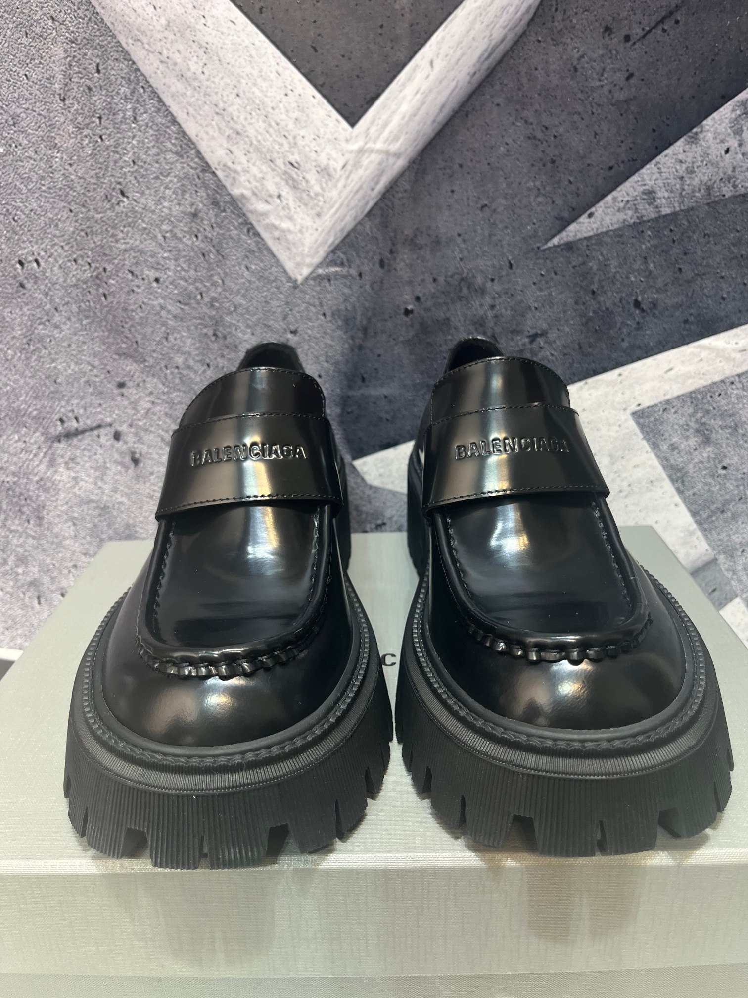 Cheap Balenciaga Leather Shoes in 229774, $160 USD- [IB229774] - Replica Balenciaga Leather Shoes