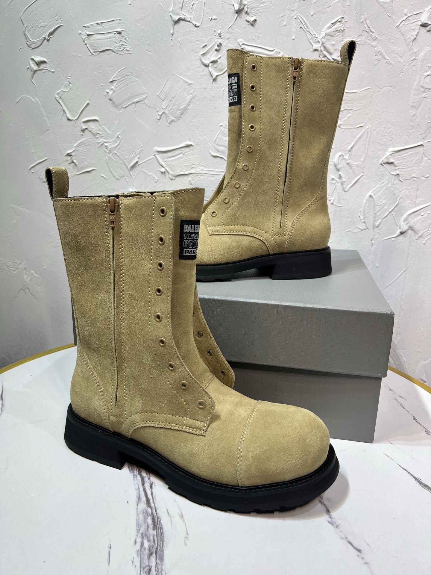 Cheap Balenciaga Boots For Men in 229779, $175 USD- [IB229779] - Replica Balenciaga Boots For Men