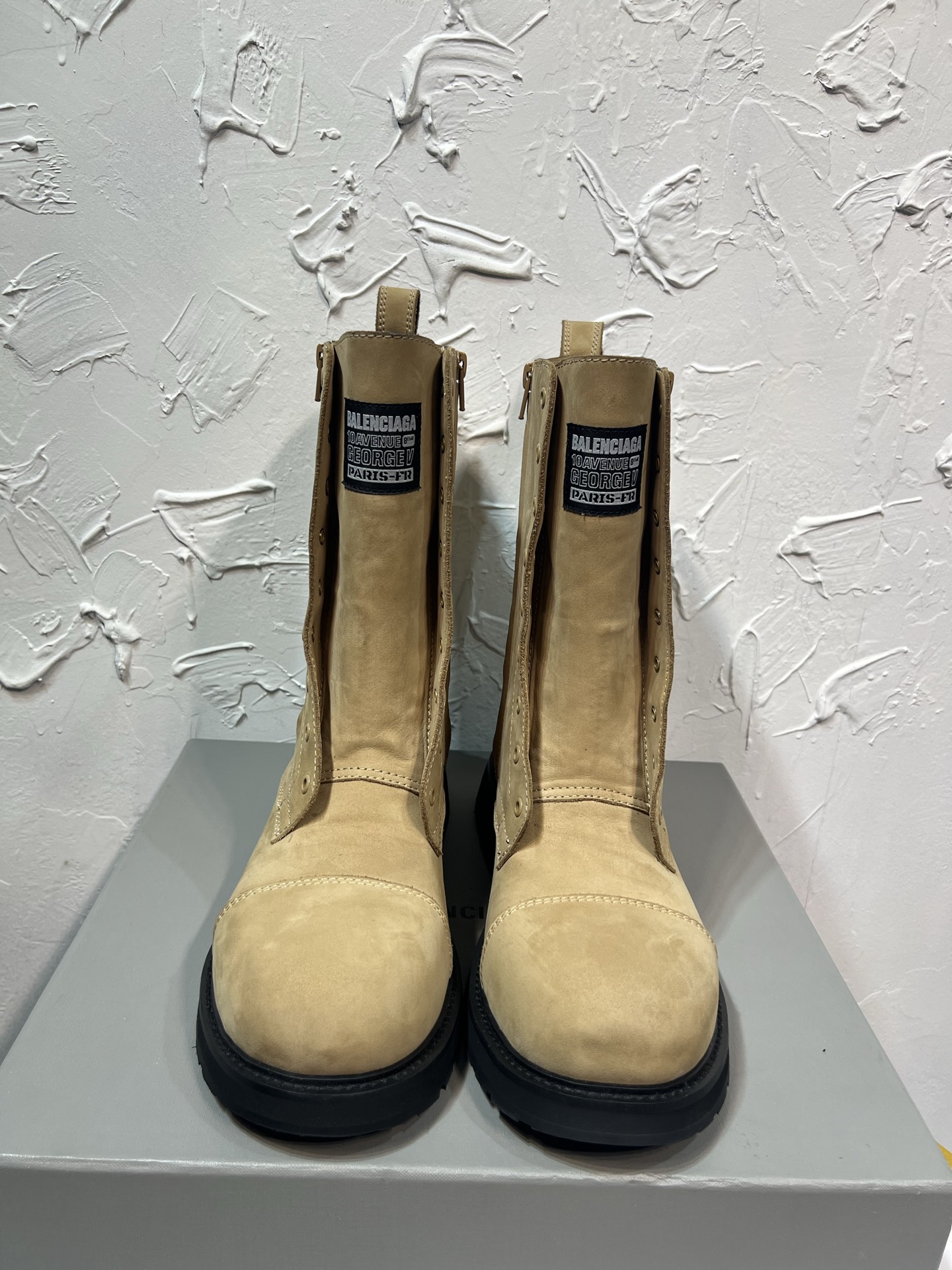 Cheap Balenciaga Boots For Men in 229779, $175 USD- [IB229779] - Replica Balenciaga Boots For Men