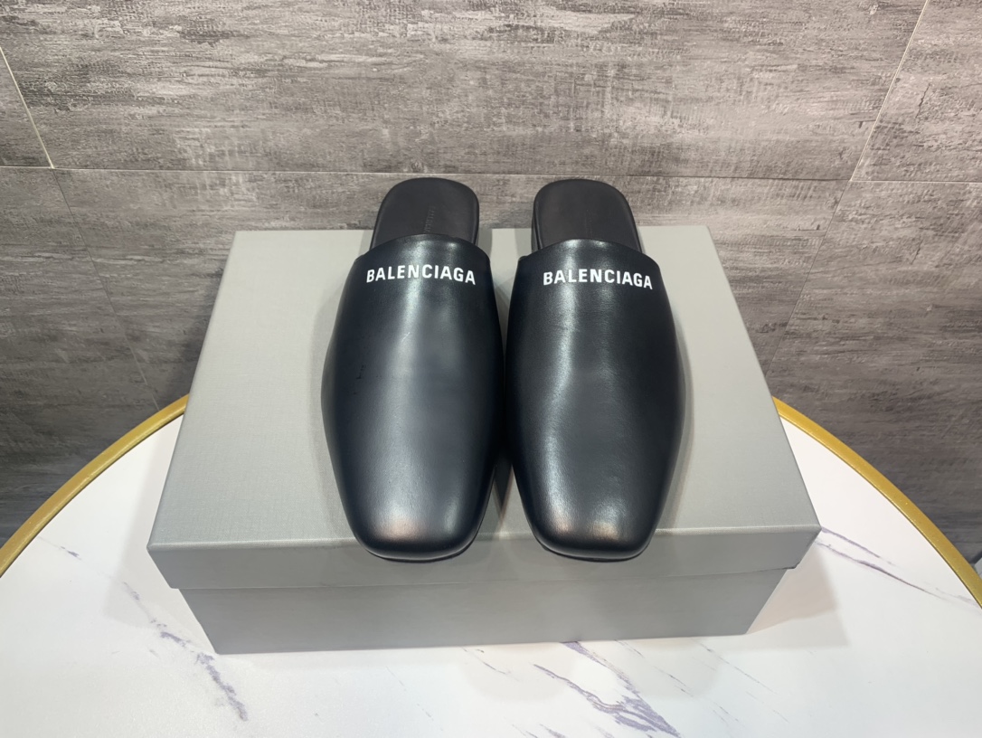 Cheap Balenciaga Leather Shoes in 229784, $155 USD- [IB229784] - Replica Balenciaga Leather Shoes