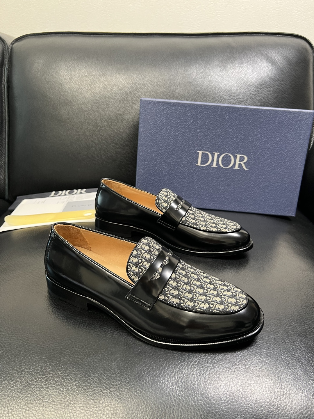 Cheap Dior Leather Shoes in 229788, $195 USD- [IB229788] - Replica Dior Leather Shoes