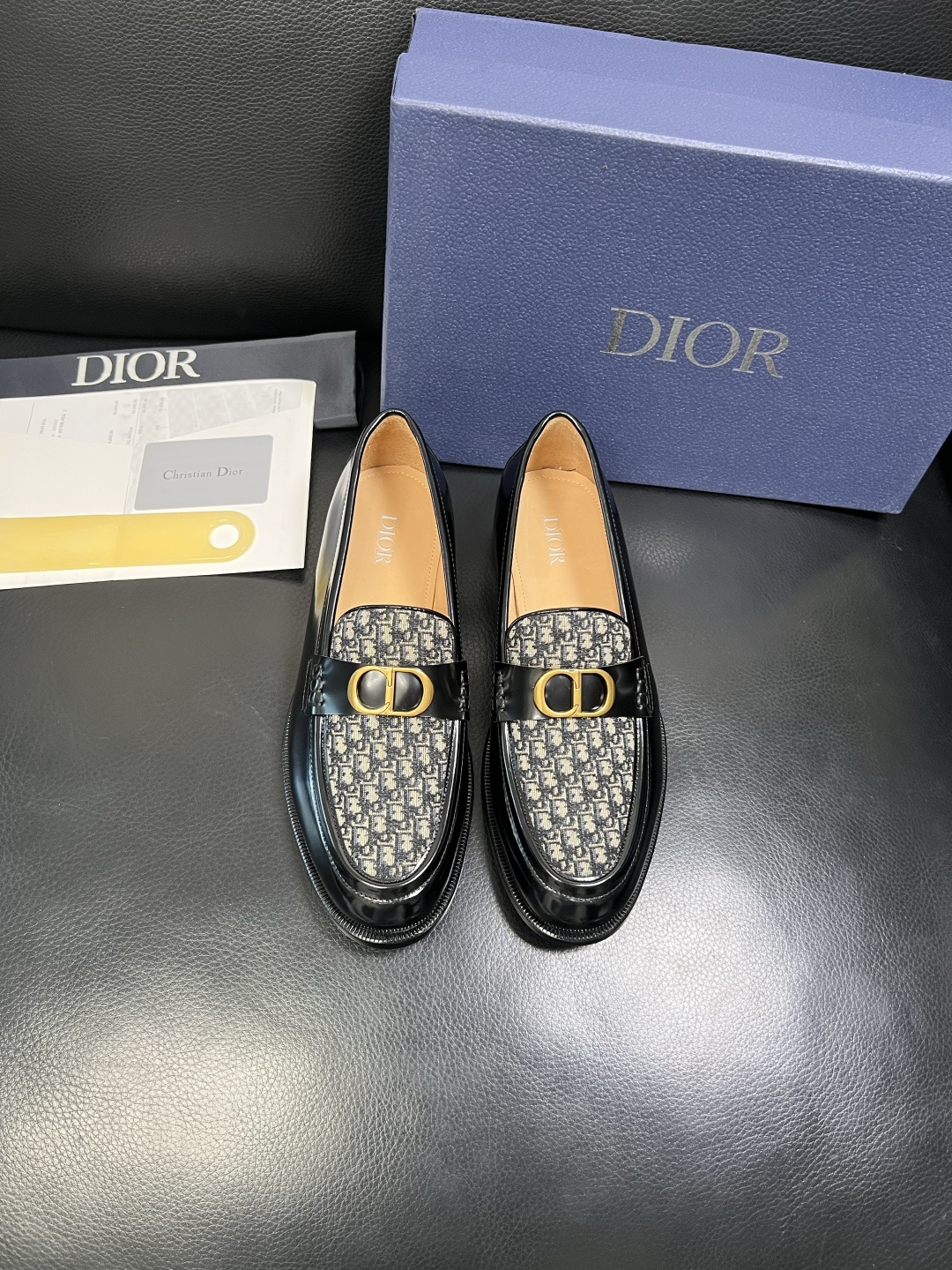 Cheap Dior Leather Shoes in 229791, $195 USD- [IB229791] - Replica Dior Leather Shoes