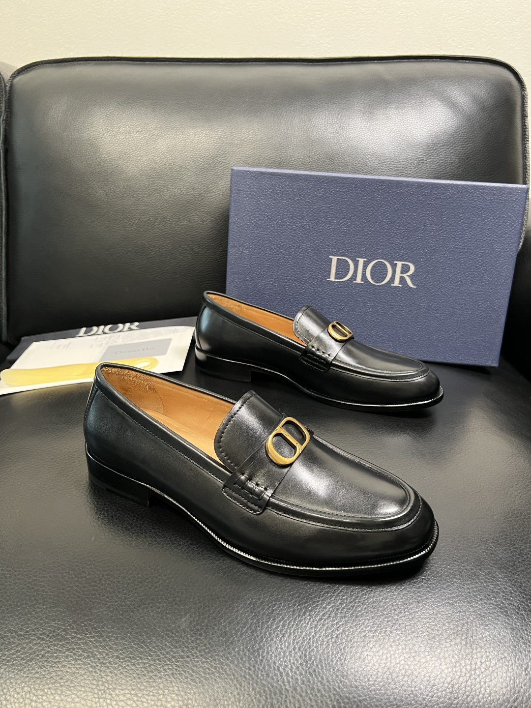 Cheap Dior Leather Shoes in 229792, $195 USD- [IB229792] - Replica Dior Leather Shoes
