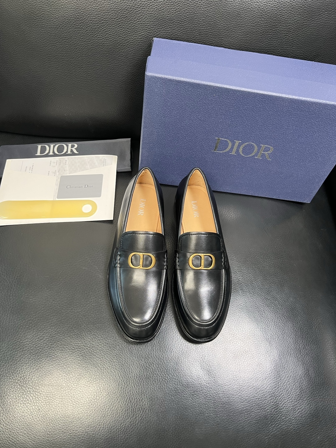 Cheap Dior Leather Shoes in 229792, $195 USD- [IB229792] - Replica Dior Leather Shoes