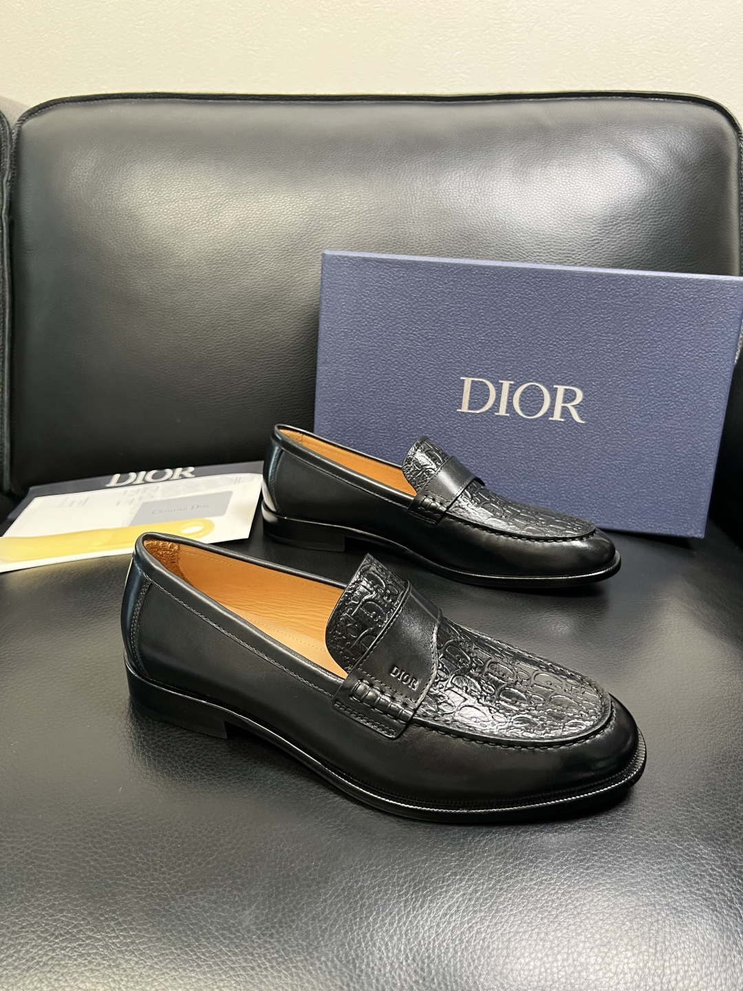Cheap Dior Leather Shoes in 229793, $195 USD- [IB229793] - Replica Dior Leather Shoes