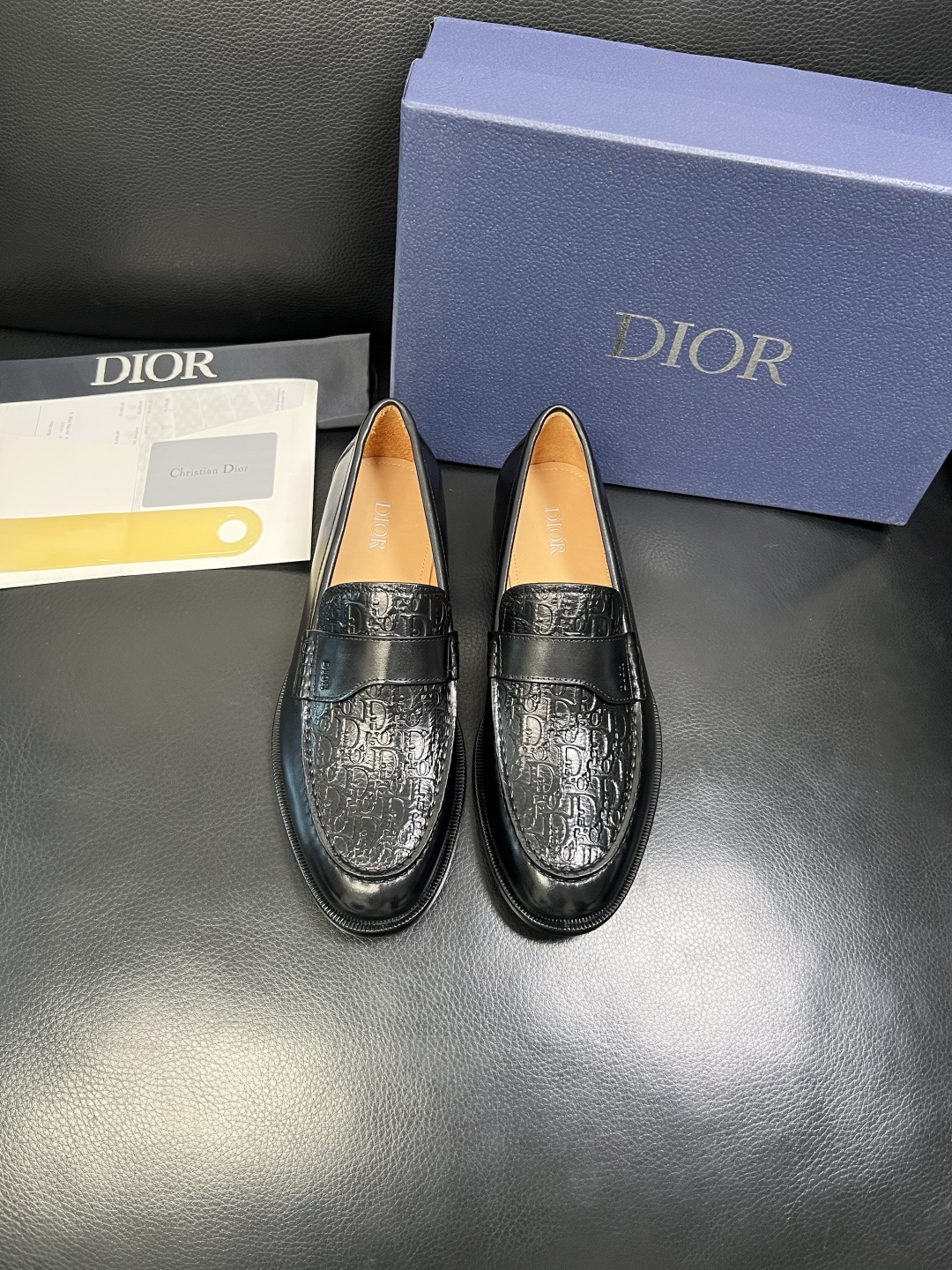 Cheap Dior Leather Shoes in 229793, $195 USD- [IB229793] - Replica Dior Leather Shoes