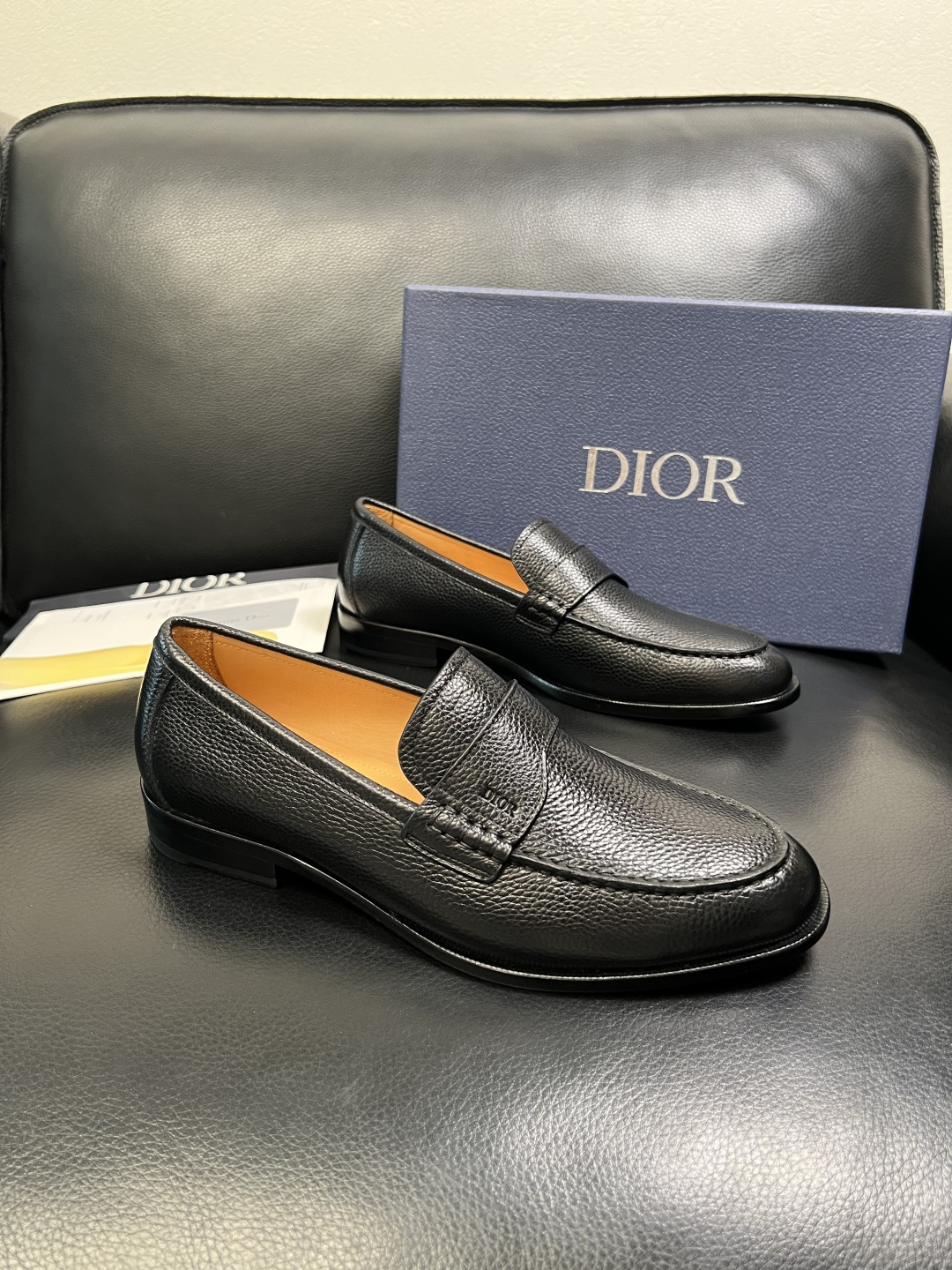 Cheap Dior Leather Shoes in 229794, $195 USD- [IB229794] - Replica Dior Leather Shoes