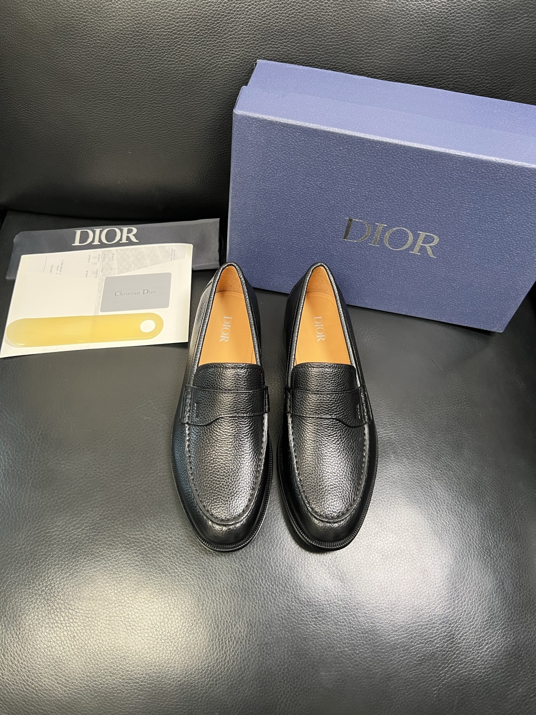 Cheap Dior Leather Shoes in 229794, $195 USD- [IB229794] - Replica Dior Leather Shoes