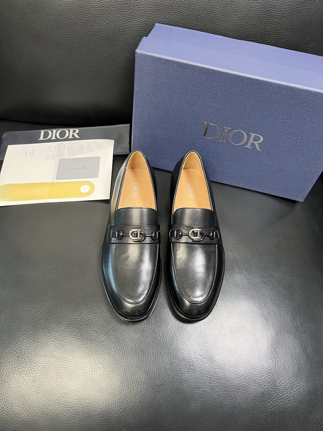 Cheap Dior Leather Shoes in 229795, $195 USD- [IB229795] - Replica Dior Leather Shoes