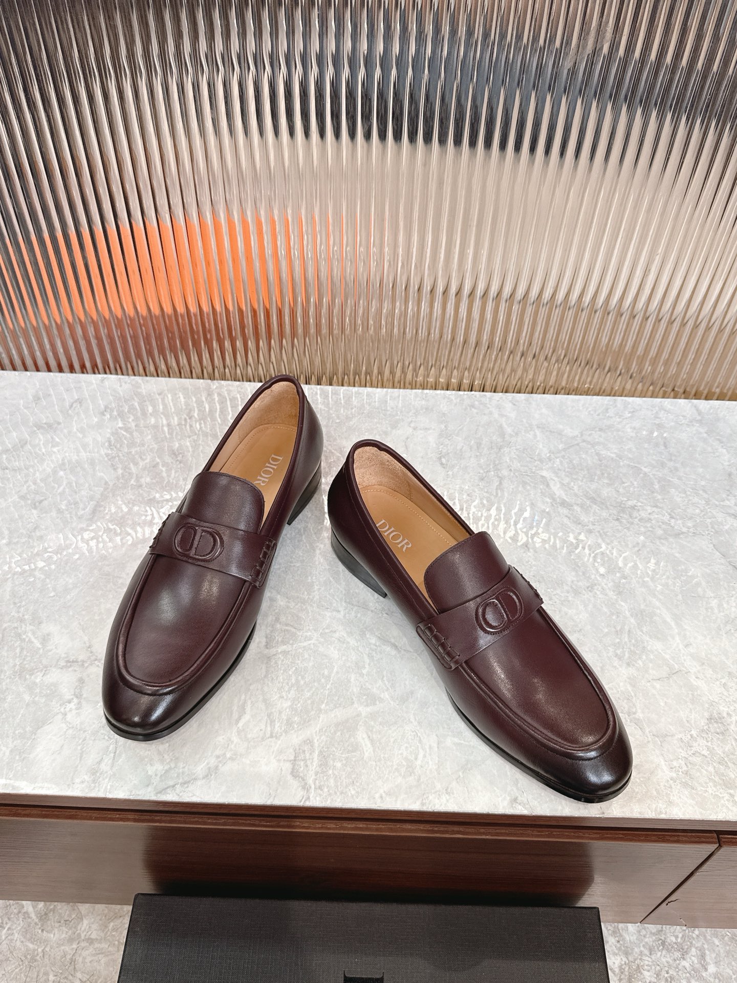 Cheap Dior Leather Shoes in 229798, $195 USD- [IB229798] - Replica Dior Leather Shoes