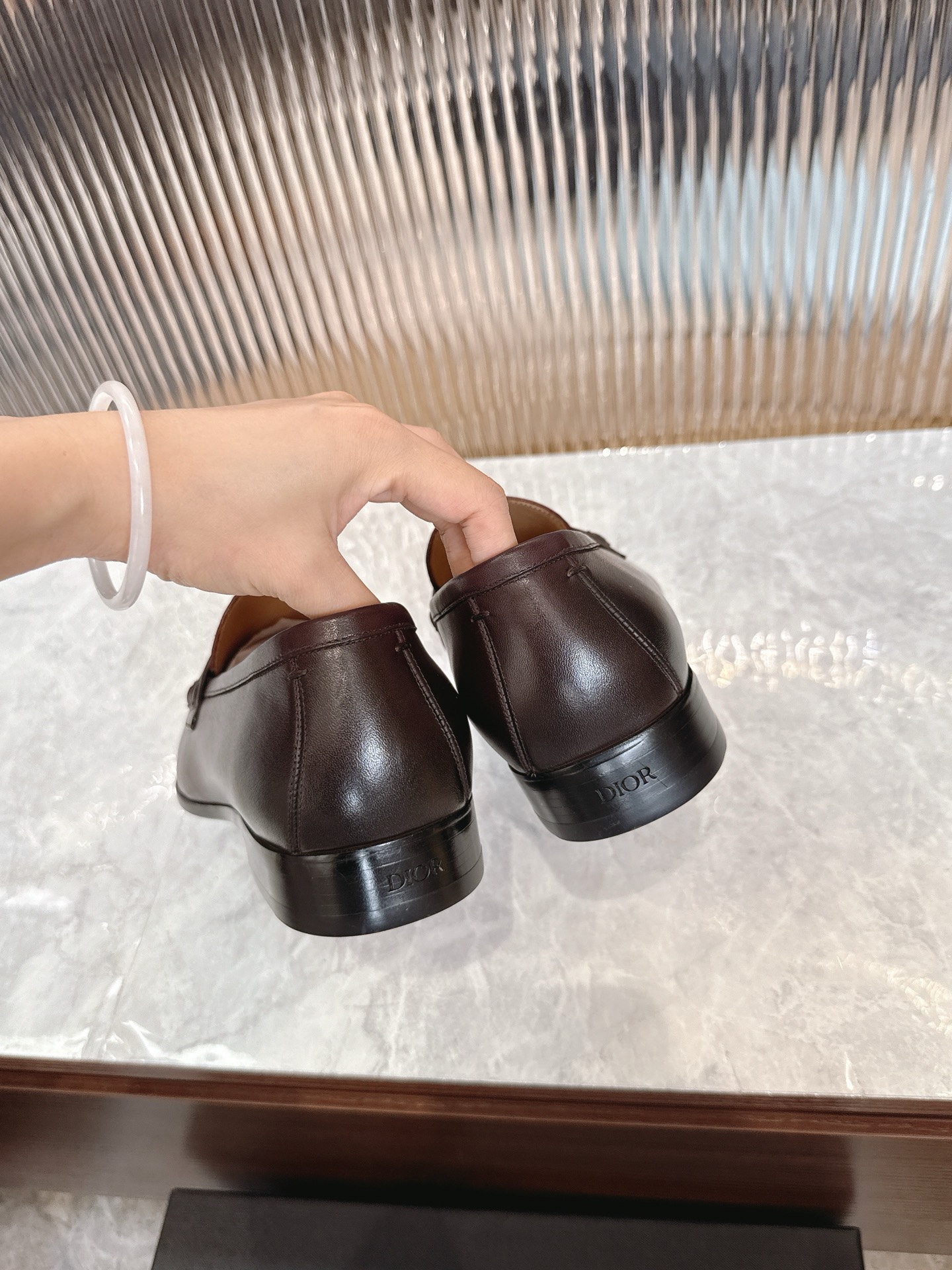 Cheap Dior Leather Shoes in 229798, $195 USD- [IB229798] - Replica Dior Leather Shoes
