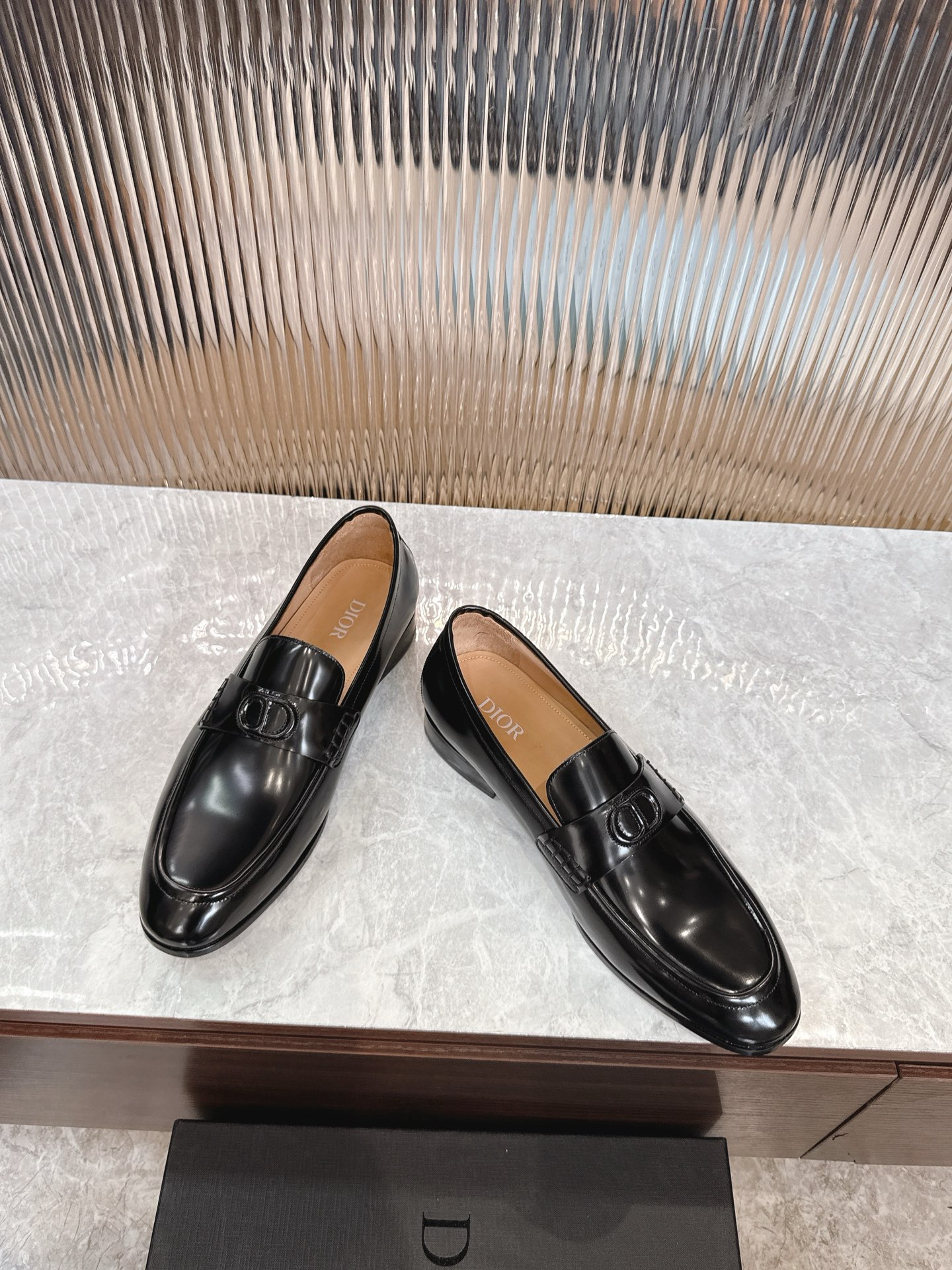 Cheap Dior Leather Shoes in 229799, $195 USD- [IB229799] - Replica Dior Leather Shoes