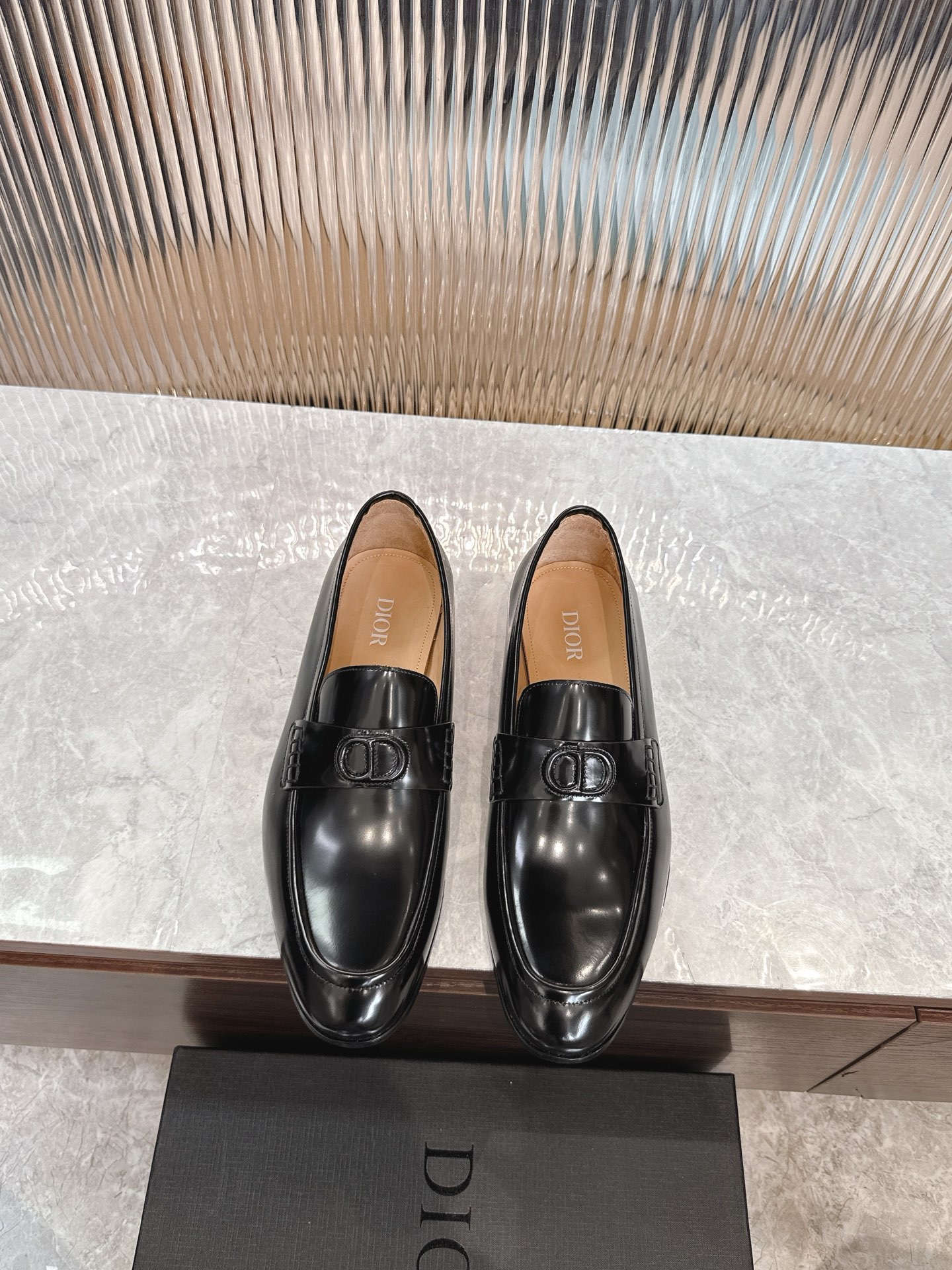 Cheap Dior Leather Shoes in 229799, $195 USD- [IB229799] - Replica Dior Leather Shoes