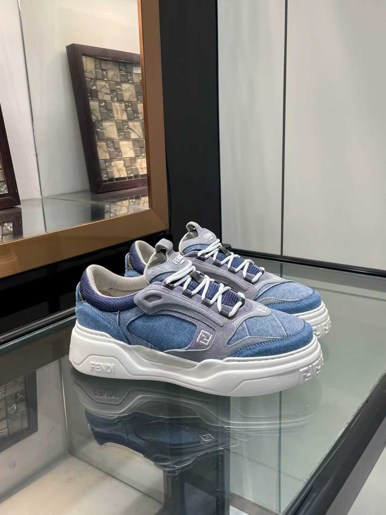 Cheap Fendi Sneakers For Men in 229804, $130 USD- [IB229804] - Replica Fendi Sneakers For Men