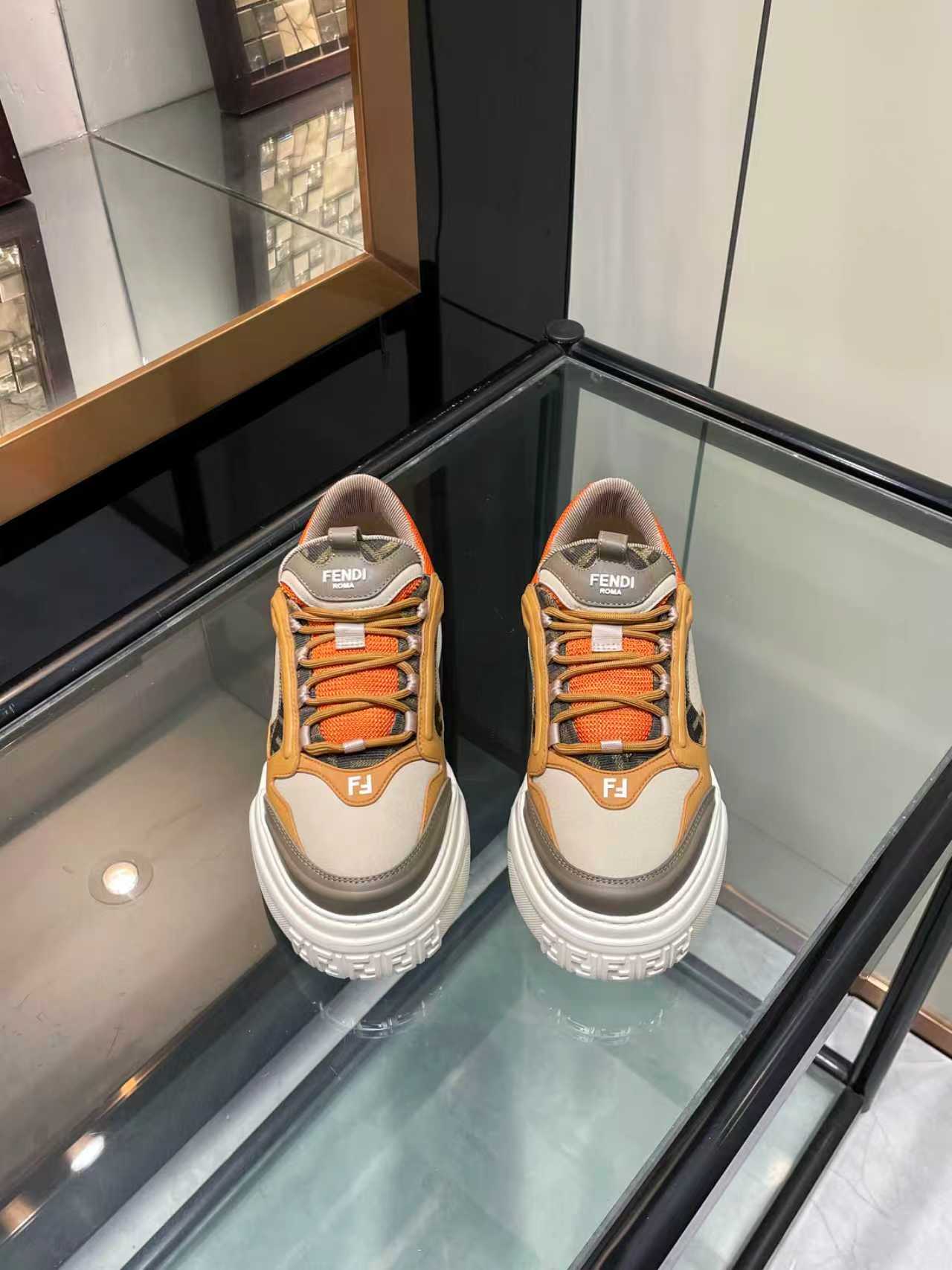Cheap Fendi Sneakers For Men in 229805, $130 USD- [IB229805] - Replica Fendi Sneakers For Men