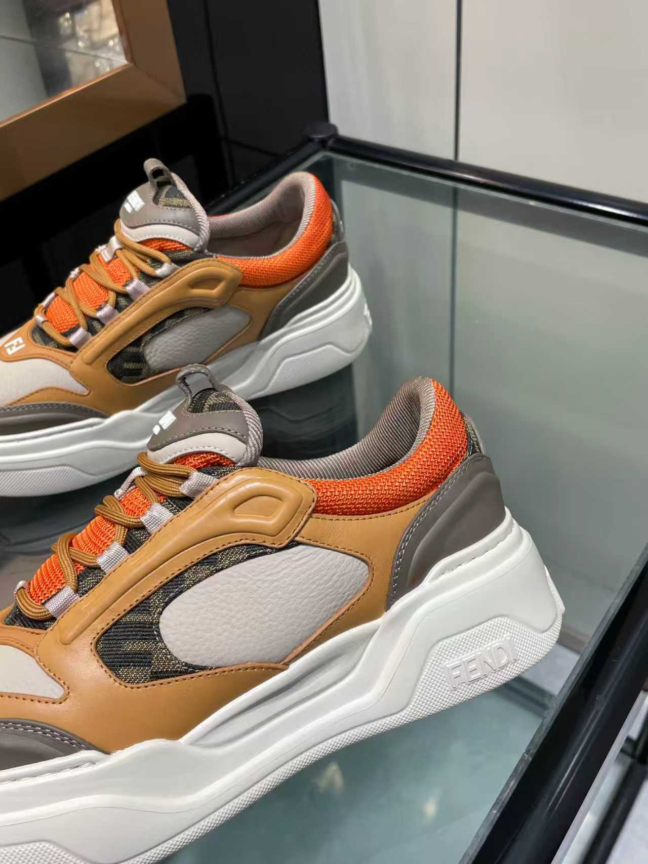 Cheap Fendi Sneakers For Men in 229805, $130 USD- [IB229805] - Replica Fendi Sneakers For Men