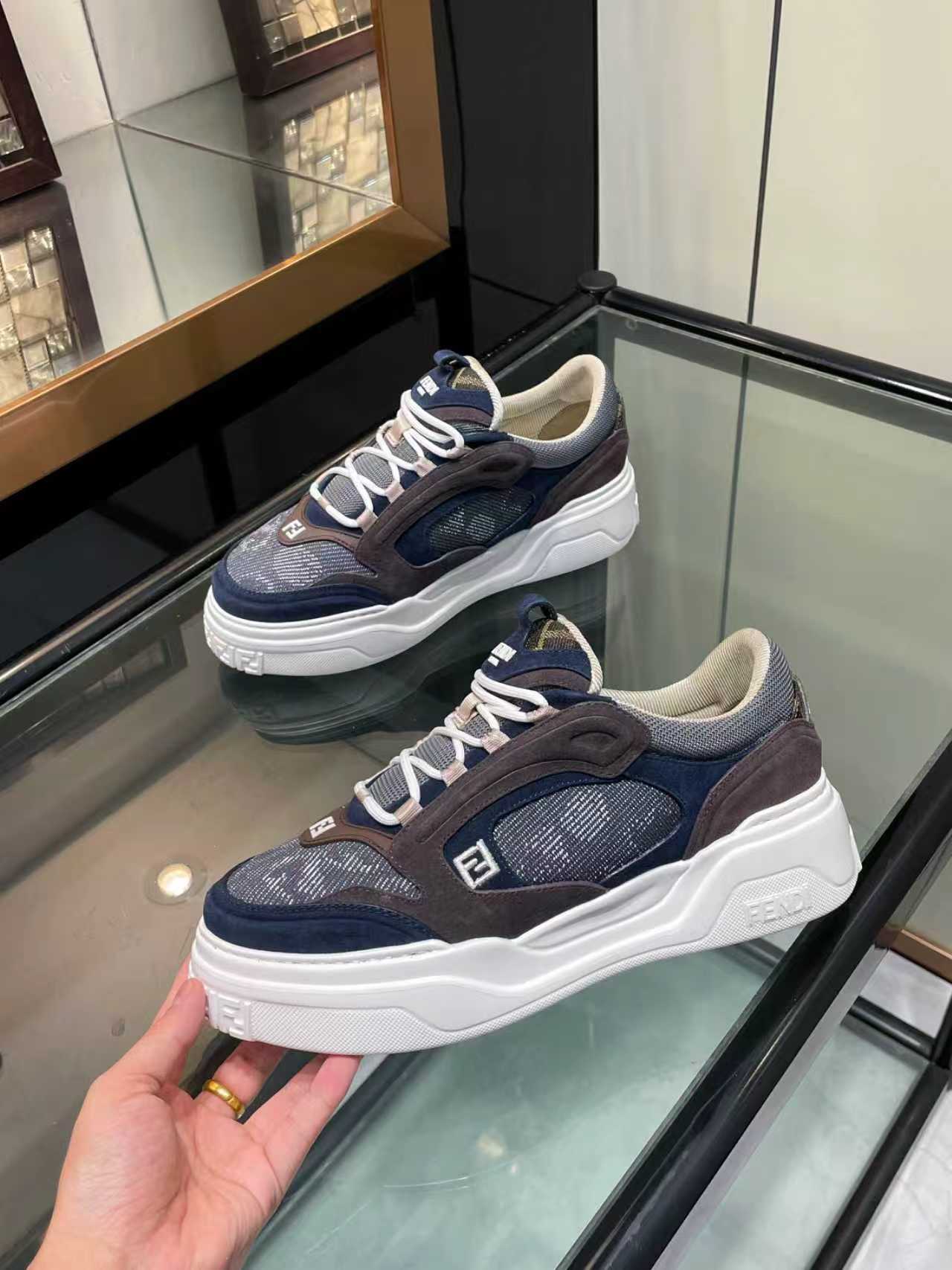 Cheap Fendi Sneakers For Men in 229807, $130 USD- [IB229807] - Replica Fendi Sneakers For Men