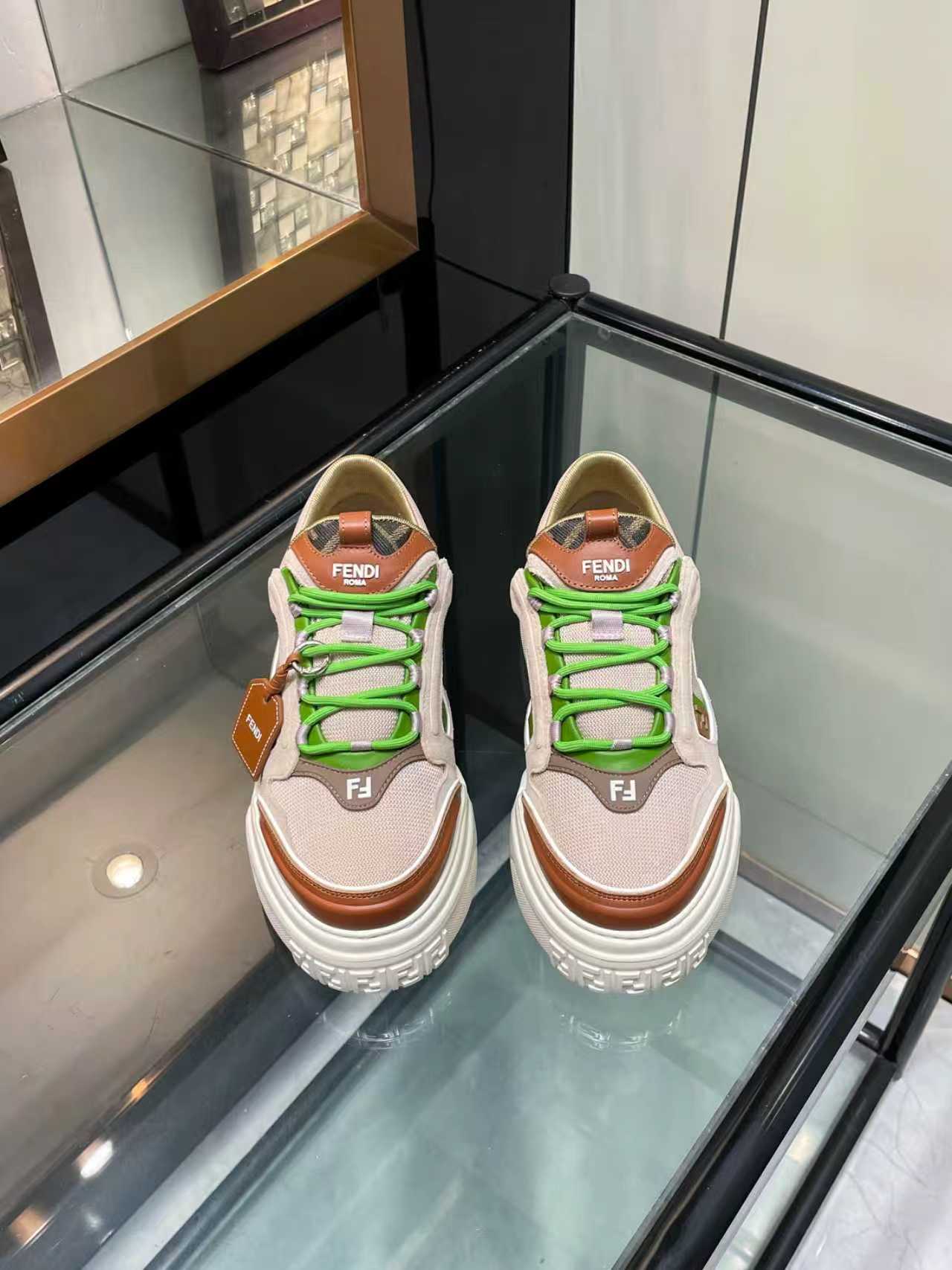 Cheap Fendi Sneakers For Men in 229808, $130 USD- [IB229808] - Replica Fendi Sneakers For Men