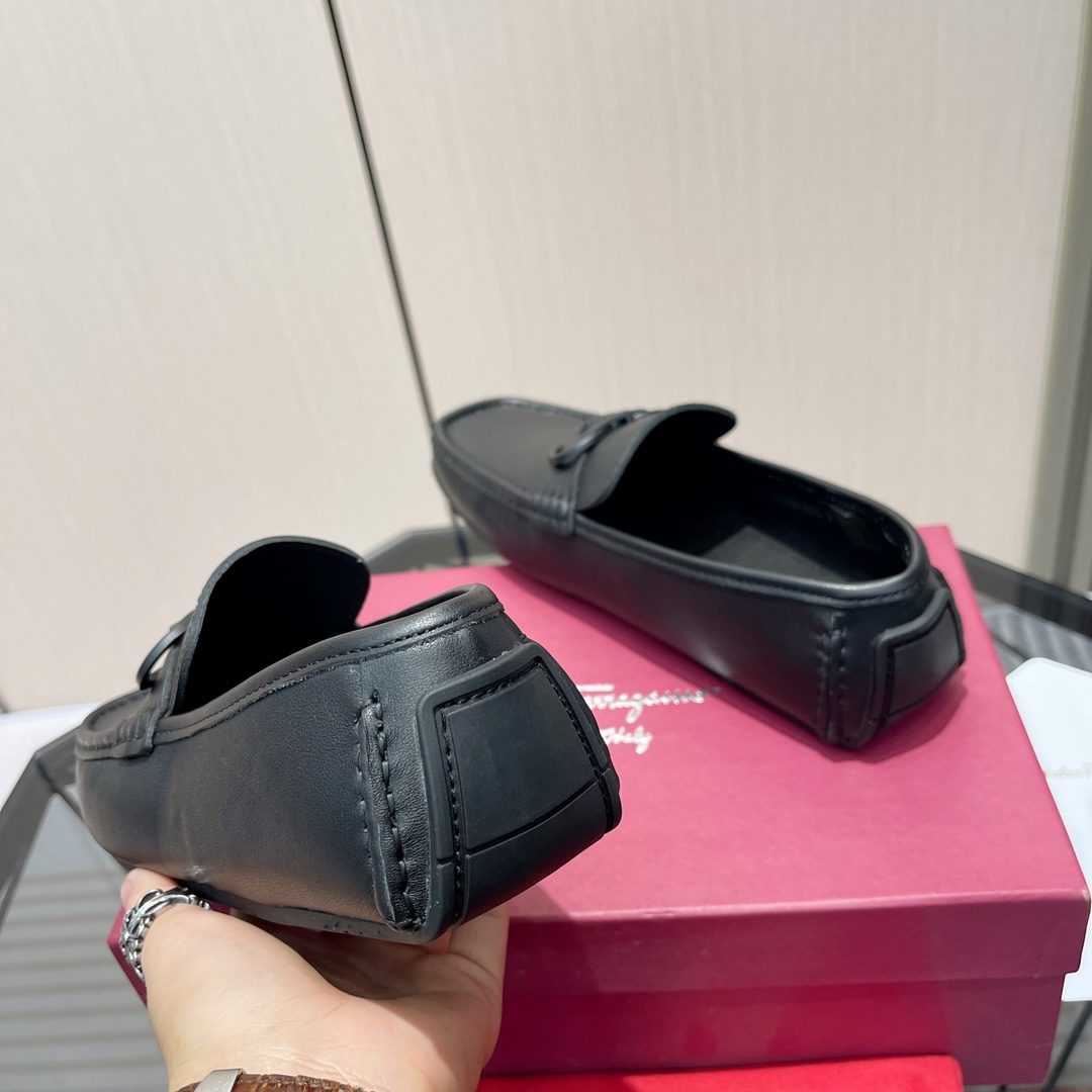 Cheap Ferragamo Loafers and Drivers For Men in 229821, $115 USD- [IB229821] - Replica Ferragamo Loafers and Drivers For Men