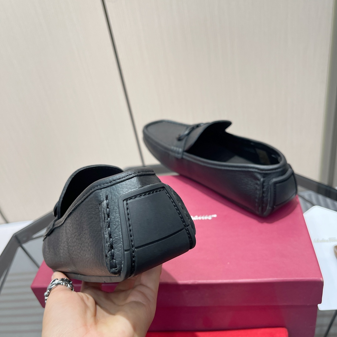 Cheap Ferragamo Loafers and Drivers For Men in 229823, $115 USD- [IB229823] - Replica Ferragamo Loafers and Drivers For Men