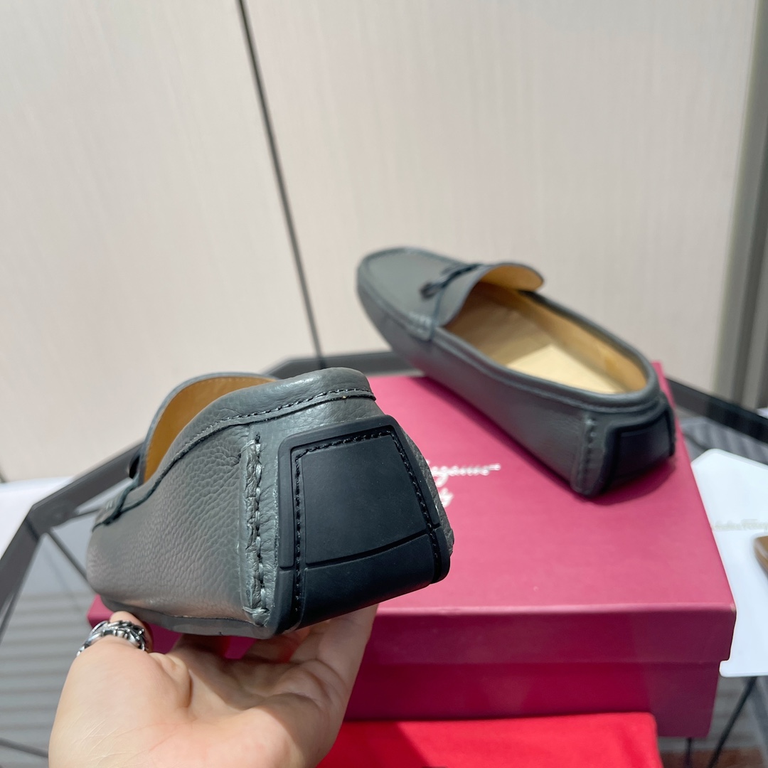 Cheap Ferragamo Loafers and Drivers For Men in 229824, $115 USD- [IB229824] - Replica Ferragamo Loafers and Drivers For Men