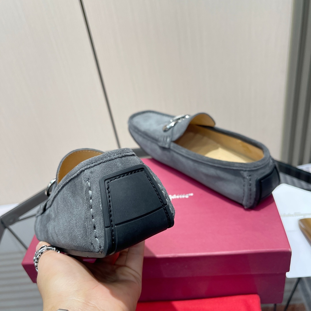 Cheap Ferragamo Loafers and Drivers For Men in 229829, $115 USD- [IB229829] - Replica Ferragamo Loafers and Drivers For Men