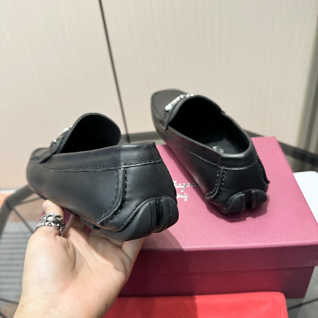 Cheap Ferragamo Loafers and Drivers For Men in 229830, $115 USD- [IB229830] - Replica Ferragamo Loafers and Drivers For Men