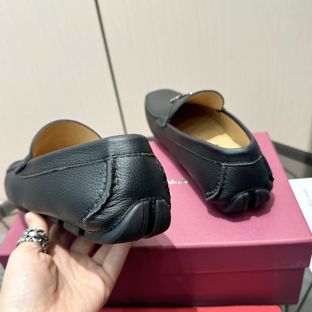 Cheap Ferragamo Loafers and Drivers For Men in 229837, $115 USD- [IB229837] - Replica Ferragamo Loafers and Drivers For Men