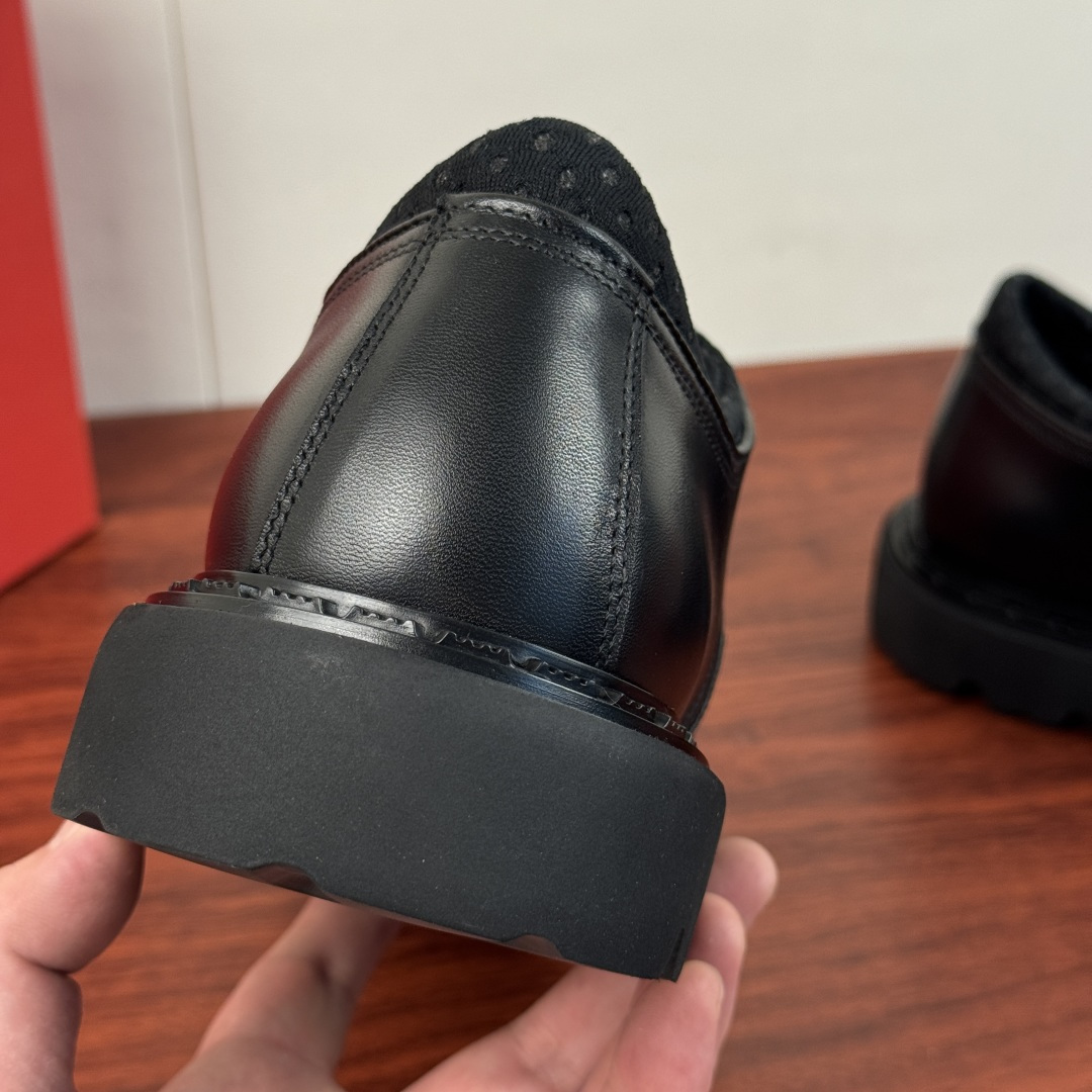 Cheap Ferragamo Dress Shoes For Men in 229849, $175 USD- [IB229849] - Replica Ferragamo Dress Shoes For Men