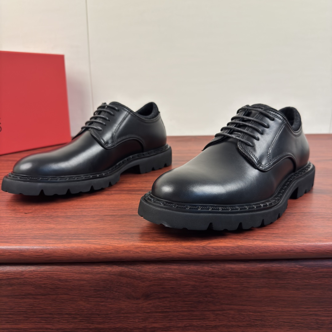 Cheap Ferragamo Dress Shoes For Men in 229849, $175 USD- [IB229849] - Replica Ferragamo Dress Shoes For Men