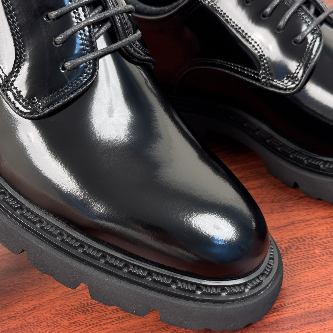 Cheap Ferragamo Dress Shoes For Men in 229851, $175 USD- [IB229851] - Replica Ferragamo Dress Shoes For Men