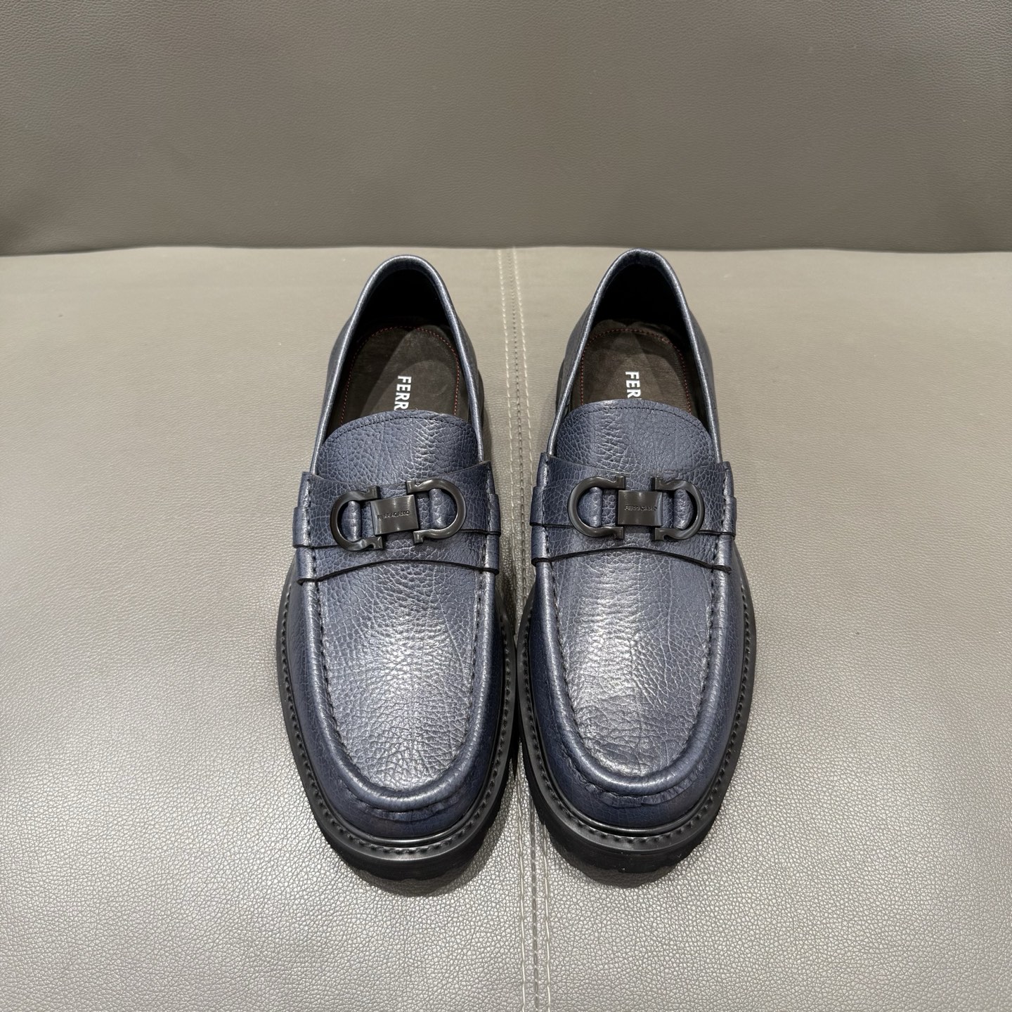 Cheap Ferragamo Loafers and Drivers For Men in 229869, $175 USD- [IB229869] - Replica Ferragamo Loafers and Drivers For Men