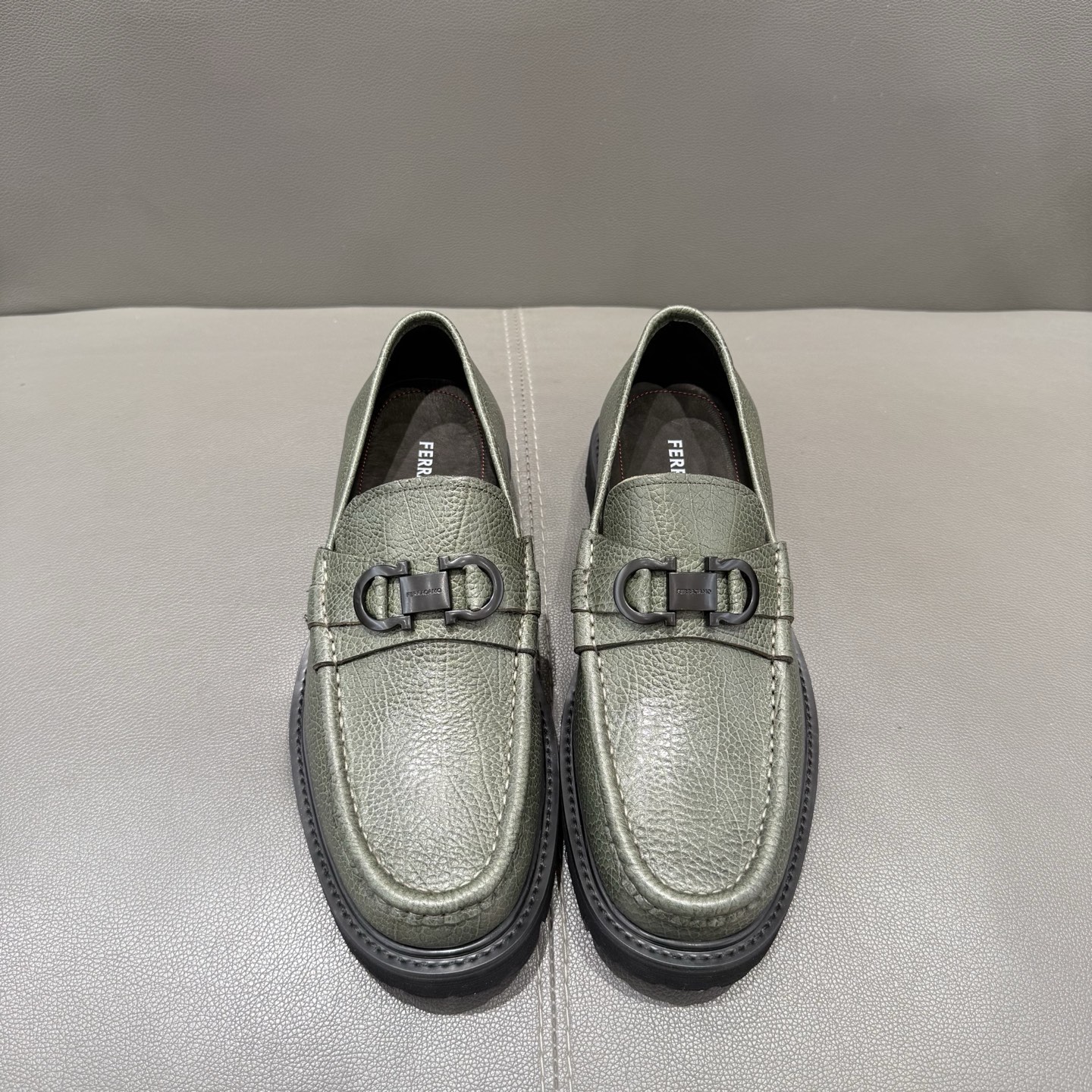 Cheap Ferragamo Loafers and Drivers For Men in 229871, $175 USD- [IB229871] - Replica Ferragamo Loafers and Drivers For Men