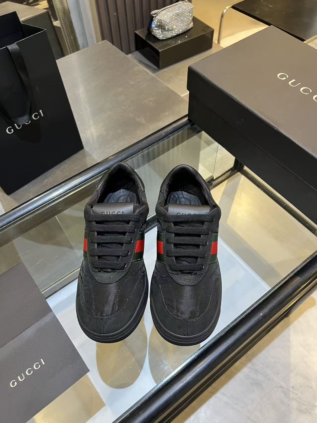 Cheap Gucci Sneakers For Men in 229891, $110 USD- [IB229891] - Replica Gucci Sneakers For Men