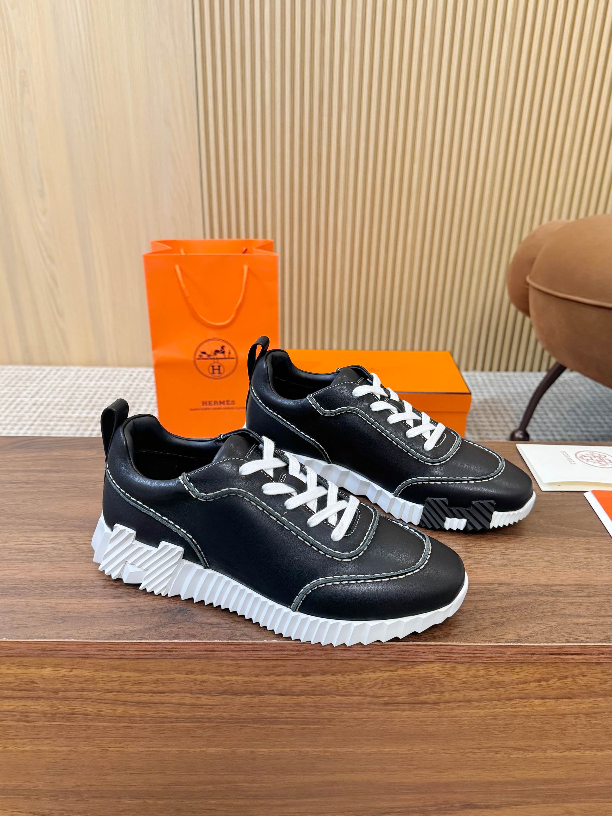Cheap Hermes Sneakers For Men in 229895, $140 USD- [IB229895] - Replica Hermes Sneakers For Men