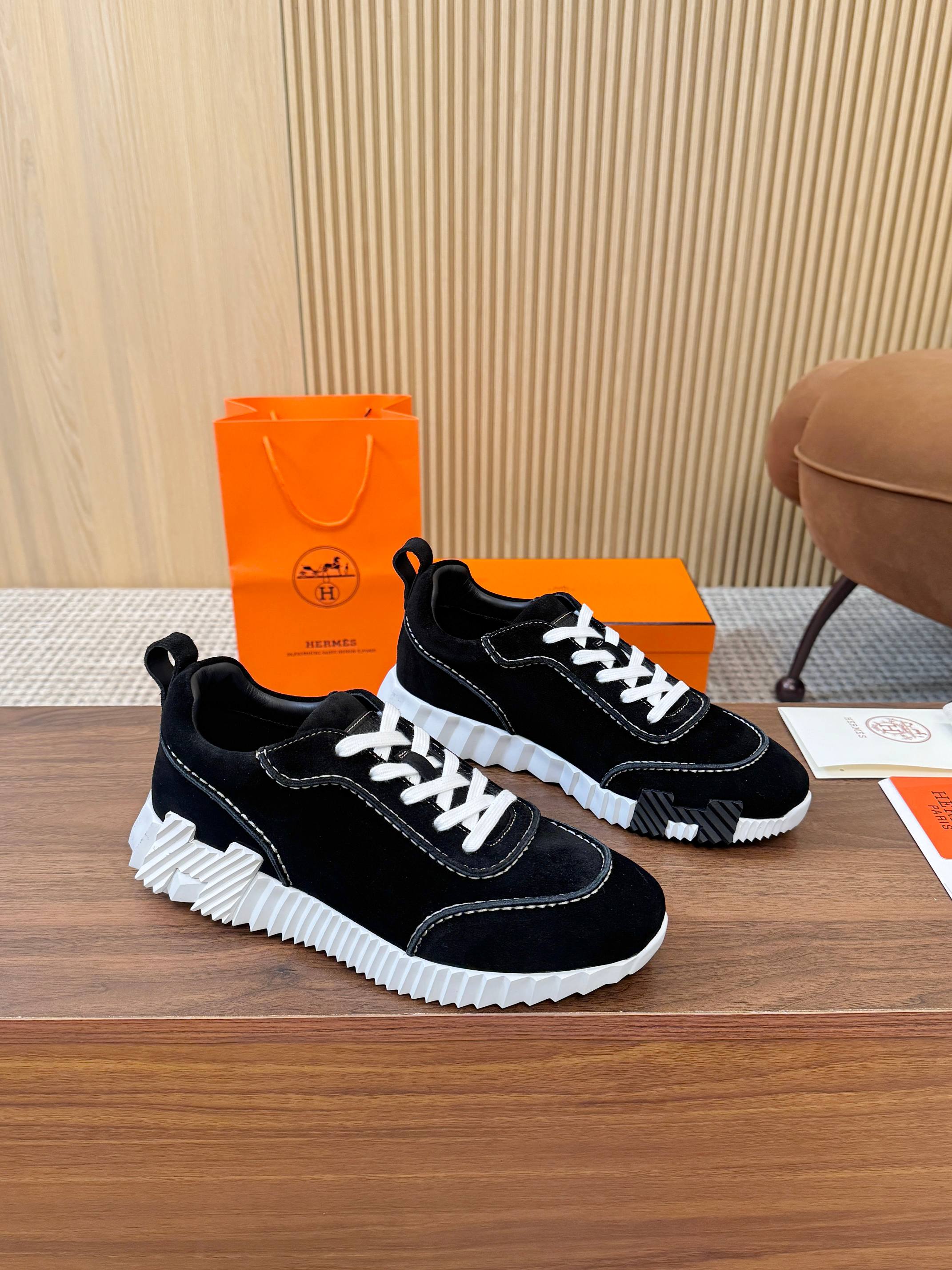 Cheap Hermes Sneakers For Men in 229898, $140 USD- [IB229898] - Replica Hermes Sneakers For Men