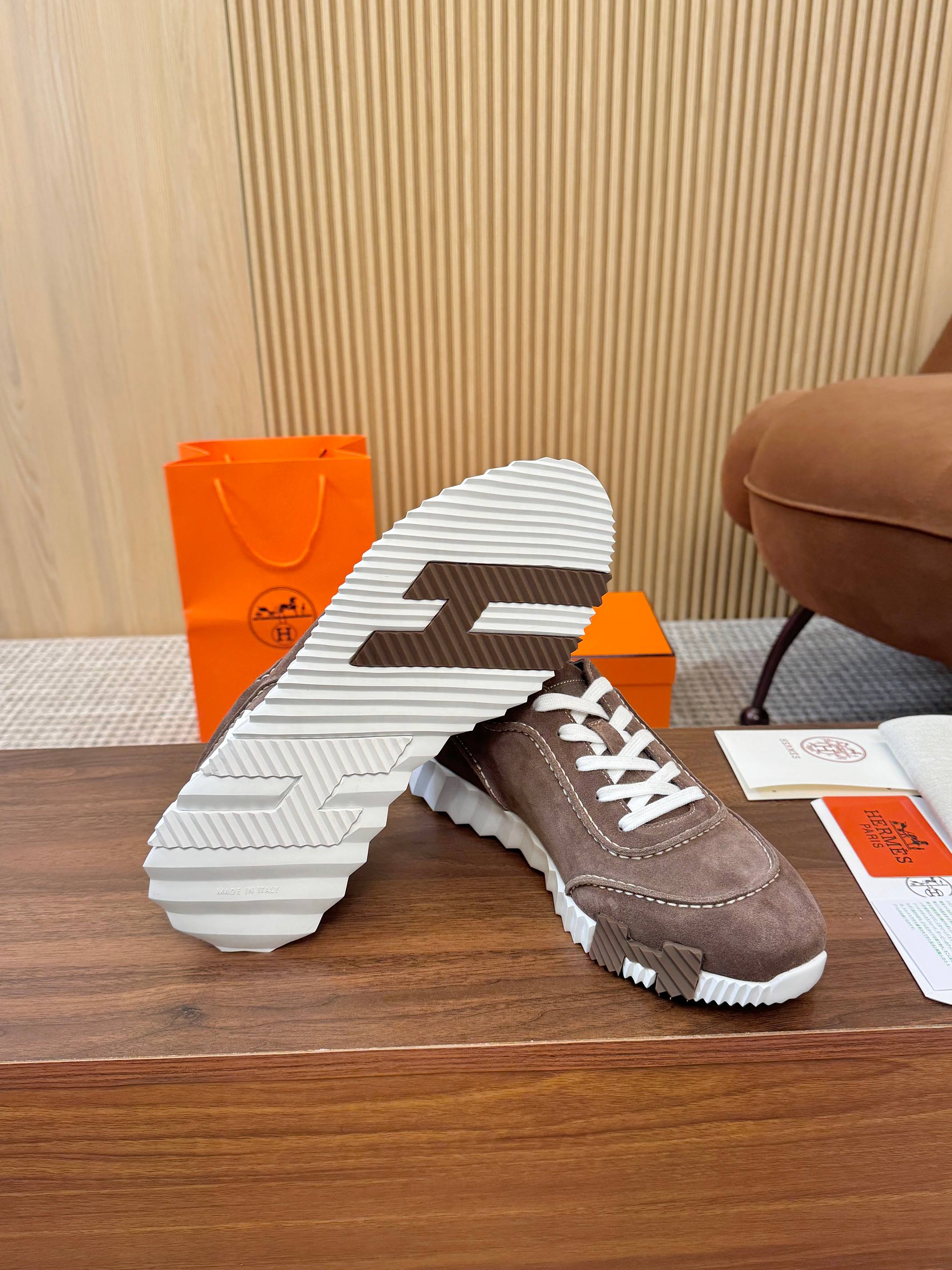 Cheap Hermes Sneakers For Men in 229899, $140 USD- [IB229899] - Replica Hermes Sneakers For Men