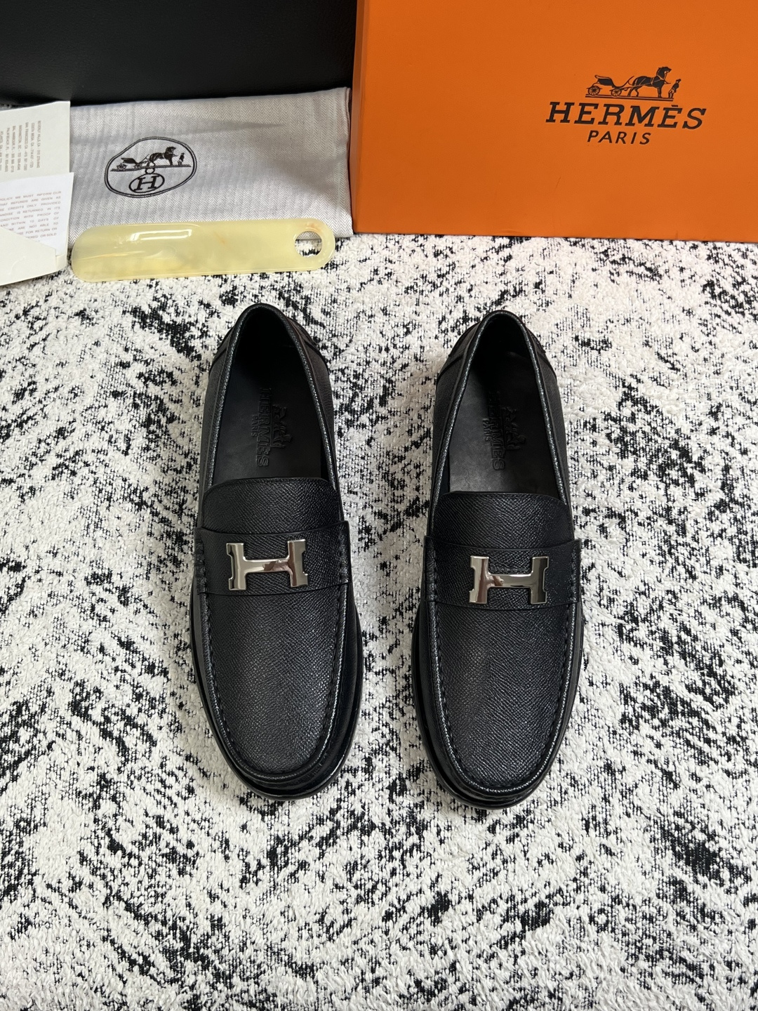 Cheap Hermes Loafers and Drivers For Men in 229905, $195 USD- [IB229905] - Replica Hermes Loafers and Drivers For Men