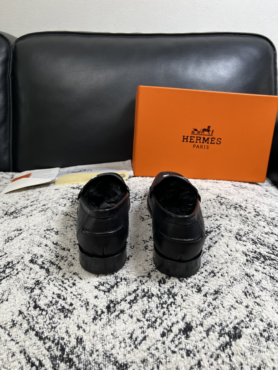 Cheap Hermes Loafers and Drivers For Men in 229905, $195 USD- [IB229905] - Replica Hermes Loafers and Drivers For Men