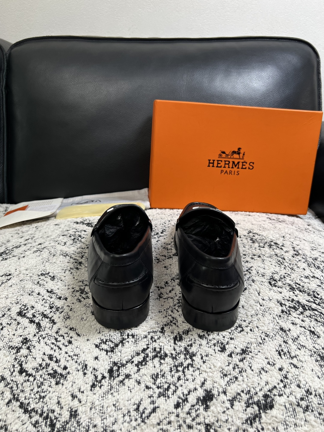 Cheap Hermes Loafers and Drivers For Men in 229906, $195 USD- [IB229906] - Replica Hermes Loafers and Drivers For Men