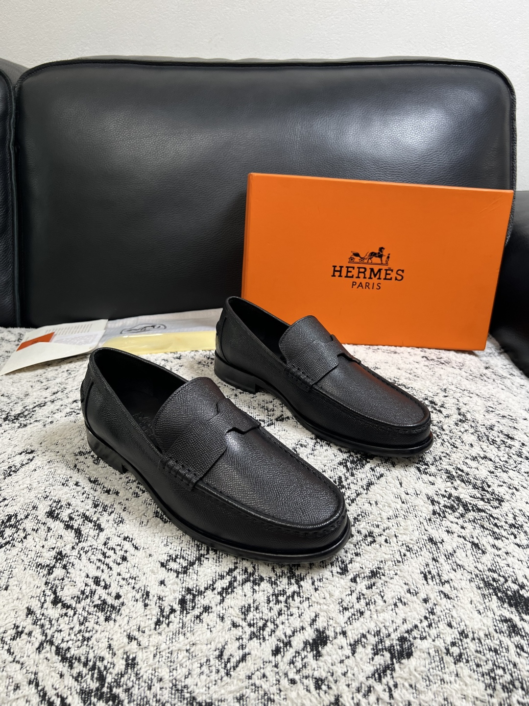 Cheap Hermes Loafers and Drivers For Men in 229907, $195 USD- [IB229907] - Replica Hermes Loafers and Drivers For Men