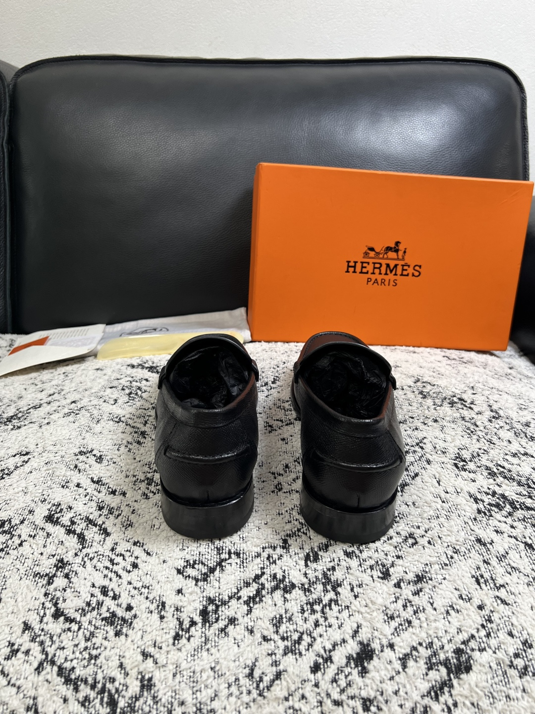 Cheap Hermes Loafers and Drivers For Men in 229907, $195 USD- [IB229907] - Replica Hermes Loafers and Drivers For Men