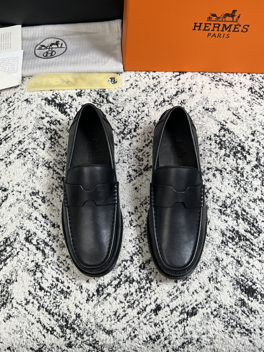 Cheap Hermes Loafers and Drivers For Men in 229908, $195 USD- [IB229908] - Replica Hermes Loafers and Drivers For Men