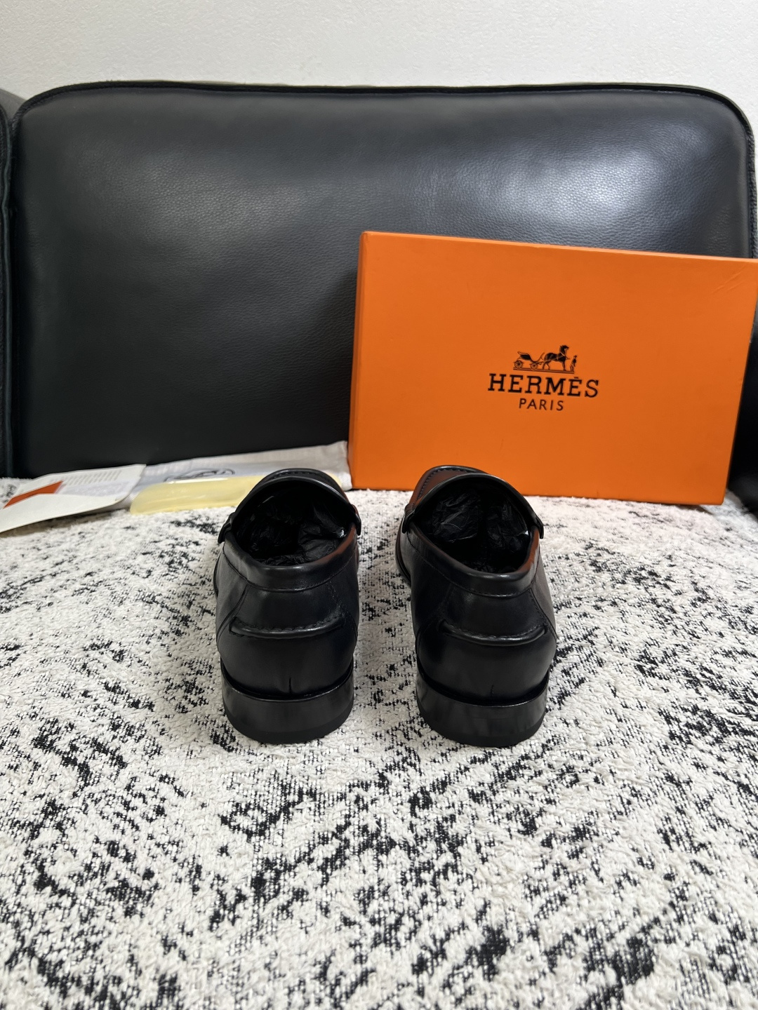 Cheap Hermes Loafers and Drivers For Men in 229908, $195 USD- [IB229908] - Replica Hermes Loafers and Drivers For Men