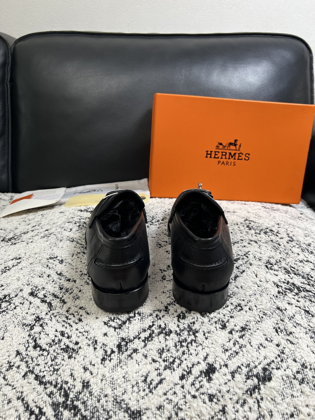 Cheap Hermes Loafers and Drivers For Men in 229909, $195 USD- [IB229909] - Replica Hermes Loafers and Drivers For Men
