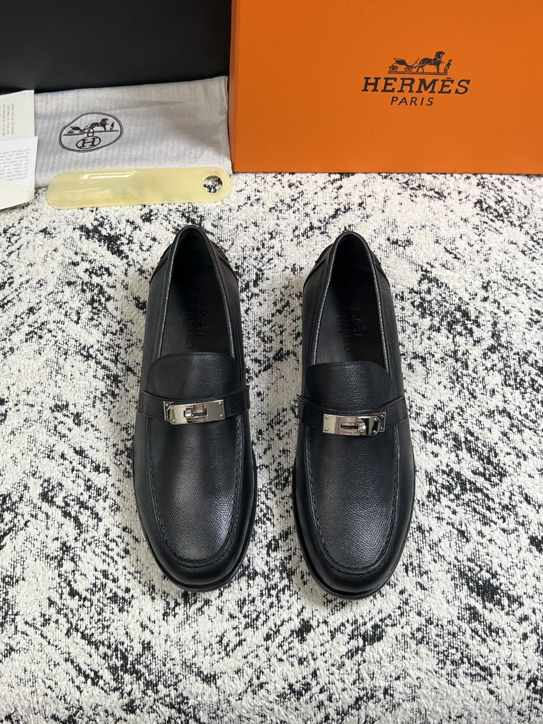 Cheap Hermes Loafers and Drivers For Men in 229909, $195 USD- [IB229909] - Replica Hermes Loafers and Drivers For Men