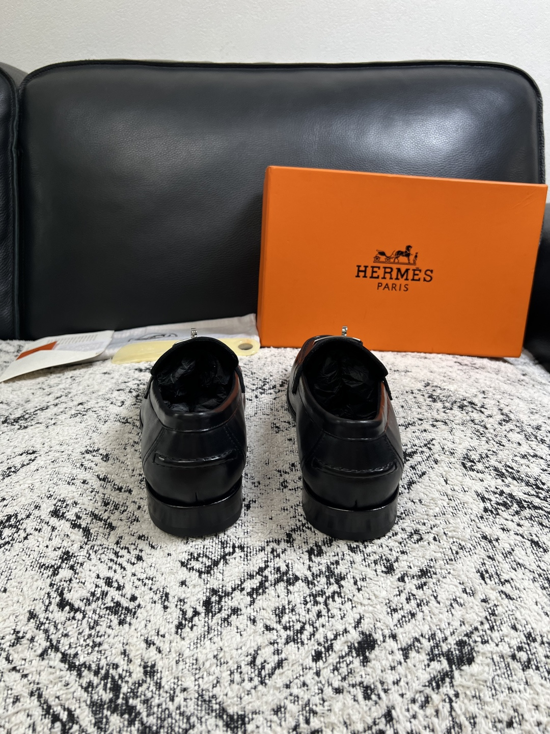 Cheap Hermes Loafers and Drivers For Men in 229910, $195 USD- [IB229910] - Replica Hermes Loafers and Drivers For Men
